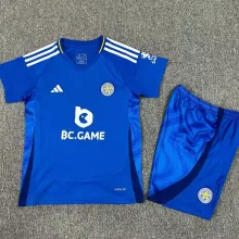 2024/25 Leicester City Home Blue Kids Soccer Jersey