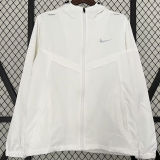 2025 Nk~ White Windbreaker