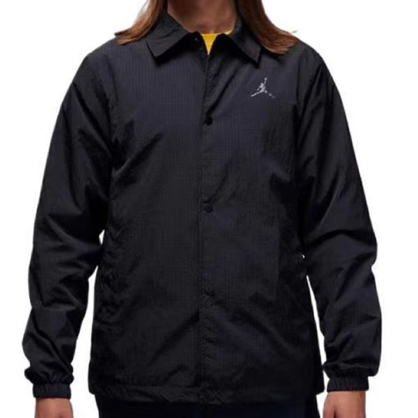 2025 Jordon Black Windbreaker