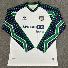 2024/25 Sunderland Away Long Sleeve Soccer Jersey