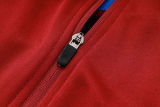 2025 BA Bordeaux Hoody Zipper Jacket Tracksuit