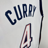 2025 Team USA CURRY #4 White NBA Jerseys