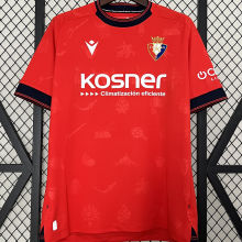 2024/25 Osasuna Home Red Fans Soccer Jersey