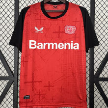 2024/25 LeverKusen Home Red Fans Soccer Jersey