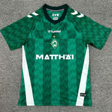 2024/25 Werder Bremen Home Green Fans Soccer Jersey