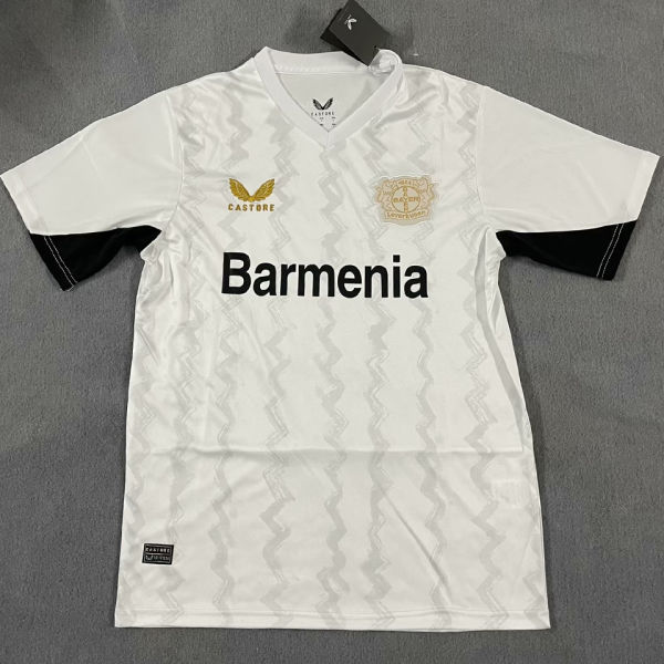 2024/25 LeverKusen Away White Fans Soccer Jersey