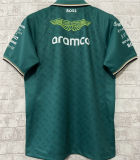 2024/25 Aston Martin F1 Green Team POLO T-Shirt (有领 拉链 阿斯顿马丁)