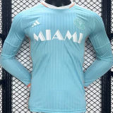 2024/25 Inter Miami Third Player Version Long Sleeve Jersey