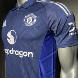 2024/25 M Utd Away Player Version Soccer Jersey