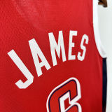 2024 Team USA JAMES #6 Red NBA Jersey