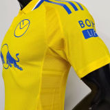 2024/25 Leeds United Away Yellow Player Version Soccer Jersey