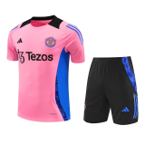 2025 M Utd Pink Training Jersey(A Set)