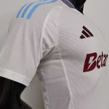 2024/25 Aston Villa Away White Player Version Soccer Jersey