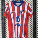 GRIEZMANN #7 ATM Home Fans Jersey 2024/25 （UCL Font 欧冠字体 有号下广告 ★★ ）