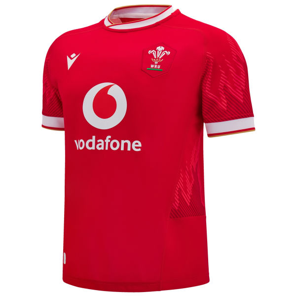 2024/25 Wales Home Red Rugby Shirt 威尔士