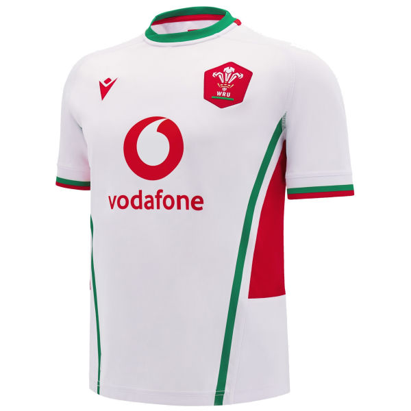 2024/25 Wales Away White Rugby Shirt 威尔士