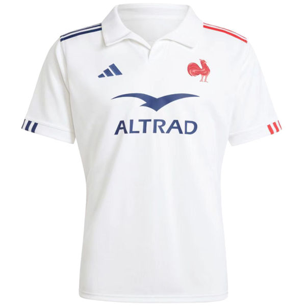 2024/25 France Away White Rugby Jersey 法国