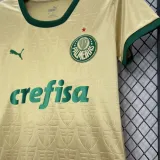 2024/25 Palmeiras Third Gold Women Soccer Jersey