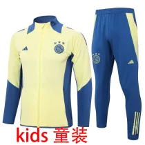 2025 AA Yellow Kids Jacket Tracksuit