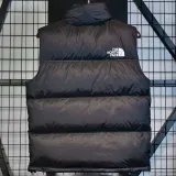 1996 THE N FACE Black Vest Cotton Jacket