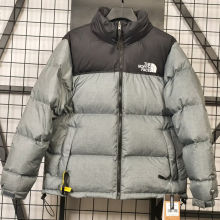 1996 THE N FACE Grey Cotton Jacket