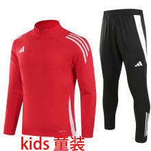 2025 Ad~ Red Kids Sweater Tracksuit