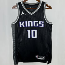 2024/25 Kings  DEROZAN #10 Black NBA Jerseys 热压
