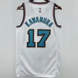 2025 Grizzlies MORANT #12 White NBA Retro Jerseys Hot Pressed