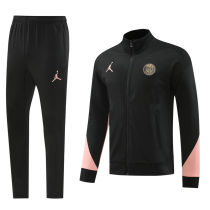 2024/25 PSG Black Jacket Tracksuit