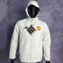 2024/25 M Utd White Windbreaker