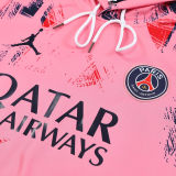 2025 PSG Pink Hoody Zipper Jacket Tracksuit