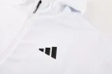 2025 NK~ White Hoody Zipper Jacket Tracksuit