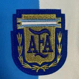 1986 Argentina Home Retro Long Sleeve Soccer Jersey