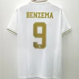 2019/20 RM Home White Retro Player Version Soccer Jersey 球员版