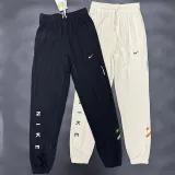 2024/25 Nk~ Black Pure Cotton Sports Trousers Zipper style