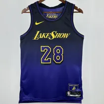 2025 Lakers HACHIMURA #28 City Edition NBA Jerseys