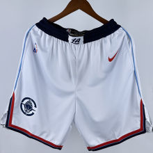 2025 clippers White NBA Cotton Pants