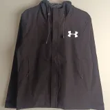 2025 Under Armour Black Windbreaker