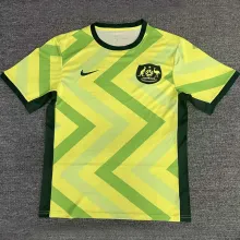 2025/26 Australia Home Yellow Fans Soccer Jersey