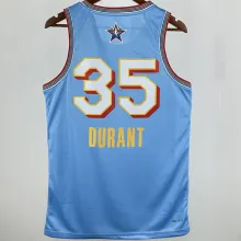 2025 ALL-STAR DURANT #35  Baby Blue NBA Jerseys
