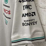 2025 Mercedes AMG Petronas F1 White Team T-Shirt