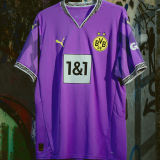 2025 BVB Special Edition Purple Goalkeeper Player Version Soccer Jersey