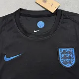 2025/26 England Away Black Women Soccer Jersey 女