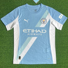 2025 Man City Edition Blue Fans Soccer Jersey
