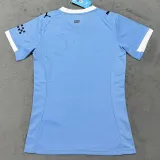 2025/26 Man City Home Blue Women Soccer Jersey 女