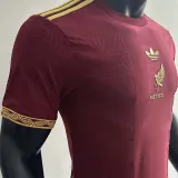 2025 Mexico Red Special Edition Player Version Soccer Jersey 胸前鸟