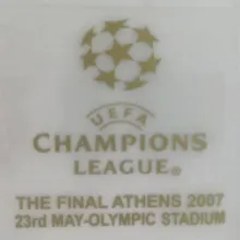 2006/07 AC Milan UEFA CHAMPIONS LEAGUE THE FINAL ATHENS 2007..... 2006/07 AC 客场用胸前 (You can buy it alone OR tell us which jersey to print it on. )