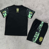 2024/25 Brazil Blue Special Edition Kids Soccer Jersey