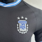 2025/26 Argentina Away Black Player Version Jersey