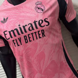 2025/26 RM Pink Special Edition Player Version Soccer Jersey